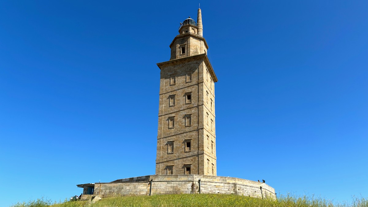 Torre Hercules A Coruna Galizia